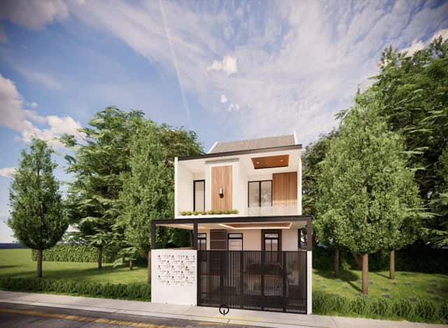 Desain facad tampak depan4